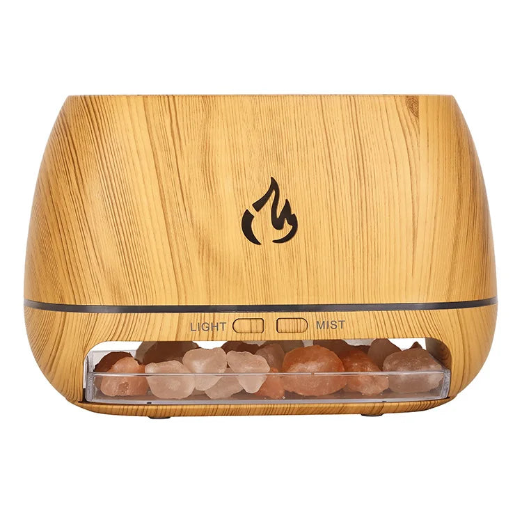 🔥 Diffuseur d'Arômes Ultrasonique Mini – Effet Flamme 3D & Brume Apaisante
