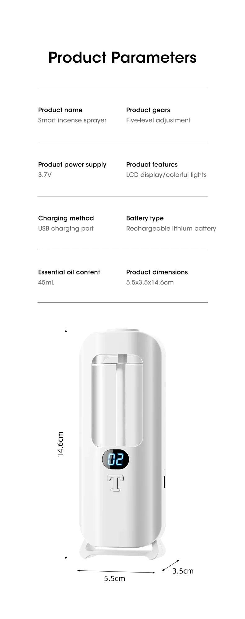 đ Diffuseur & Humidificateur dâAir Portable â USB, VĂ©hicule ou Bureau