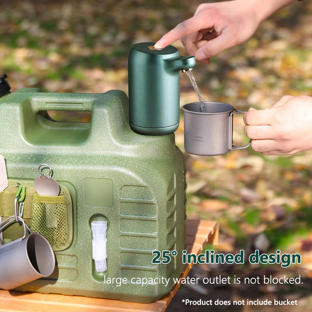 💧 Distributeur d'Eau Automatique USB Rechargeable – Pompe Électrique Portable
