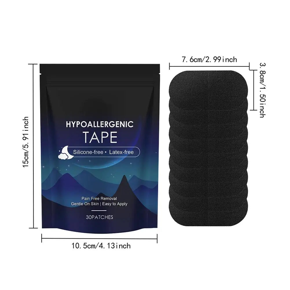 😴 Patch Anti-Ronflement – Correcteur de Respiration & Sommeil Réparateur