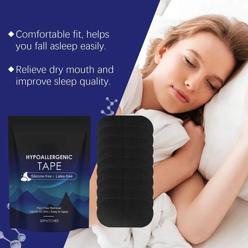 😴 Patch Anti-Ronflement – Correcteur de Respiration & Sommeil Réparateur