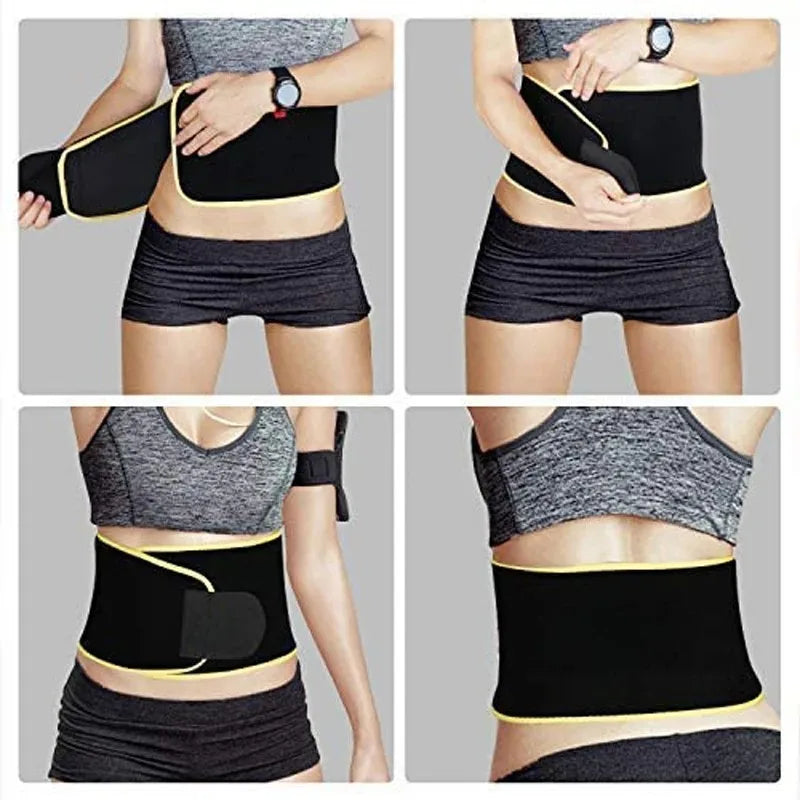 🔥 Ceinture de Sudation Sport – Brûle-Graisses & Soutien Taille