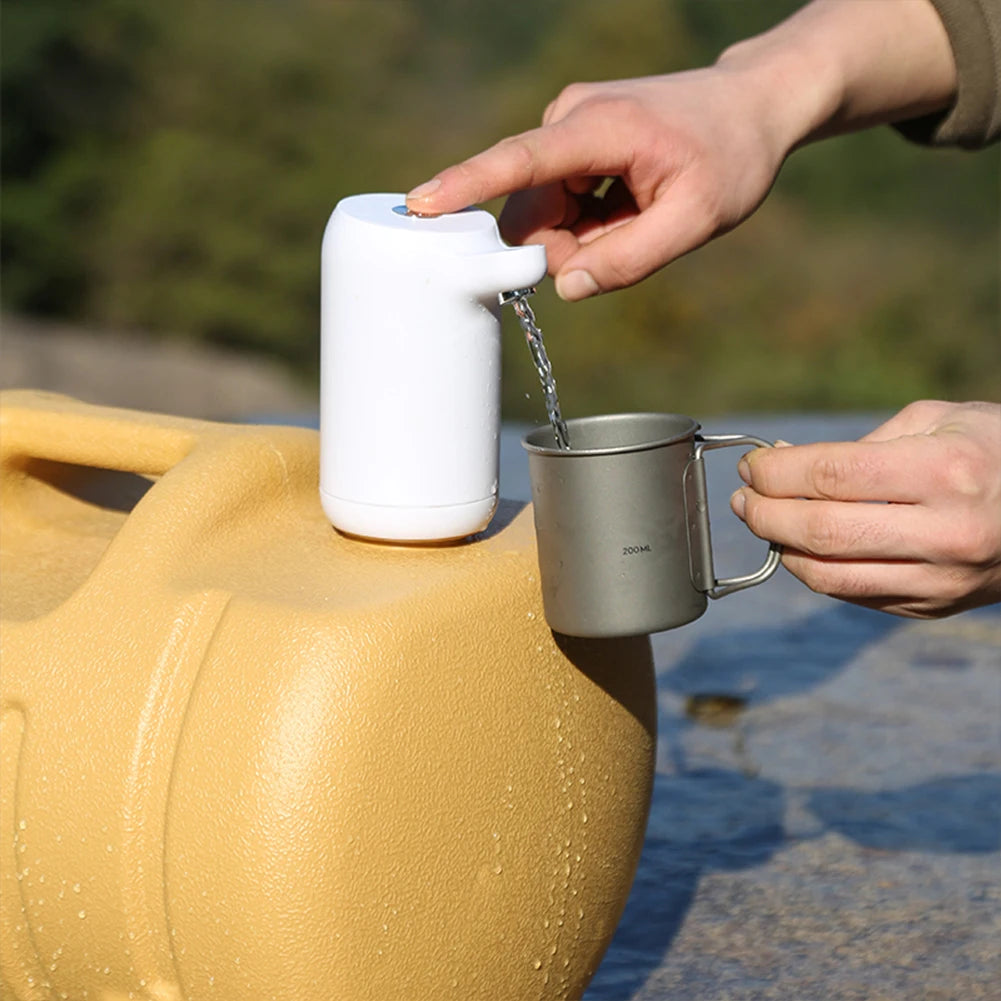 💧 Distributeur d'Eau Automatique USB Rechargeable – Pompe Électrique Portable
