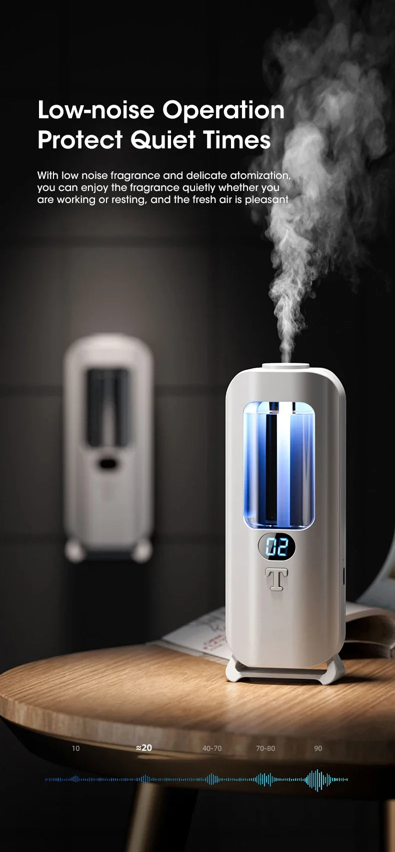đ Diffuseur & Humidificateur dâAir Portable â USB, VĂ©hicule ou Bureau