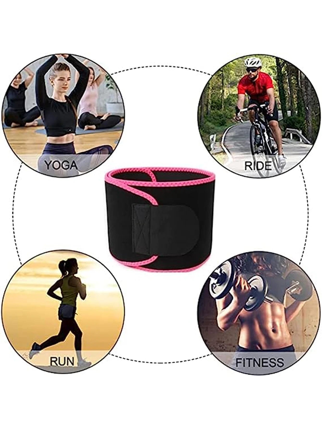 🔥 Ceinture de Sudation Sport – Brûle-Graisses & Soutien Taille