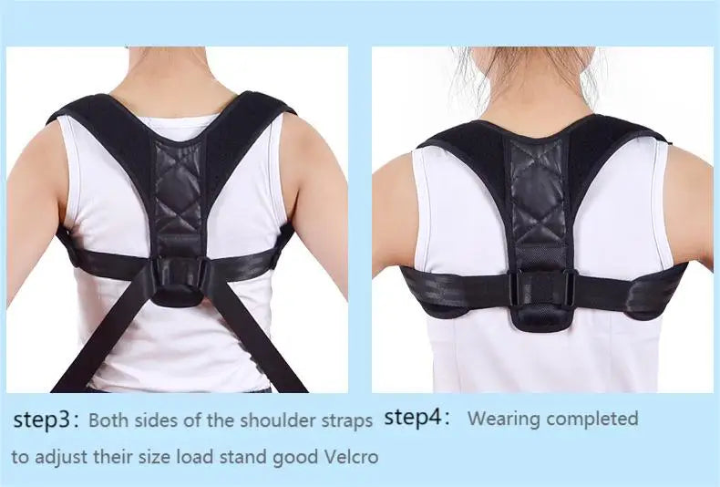 Ceinture Correctrice de Posture – Redresse-Dos Unisexe | Prévention du Dos Rond et Correction Posturale