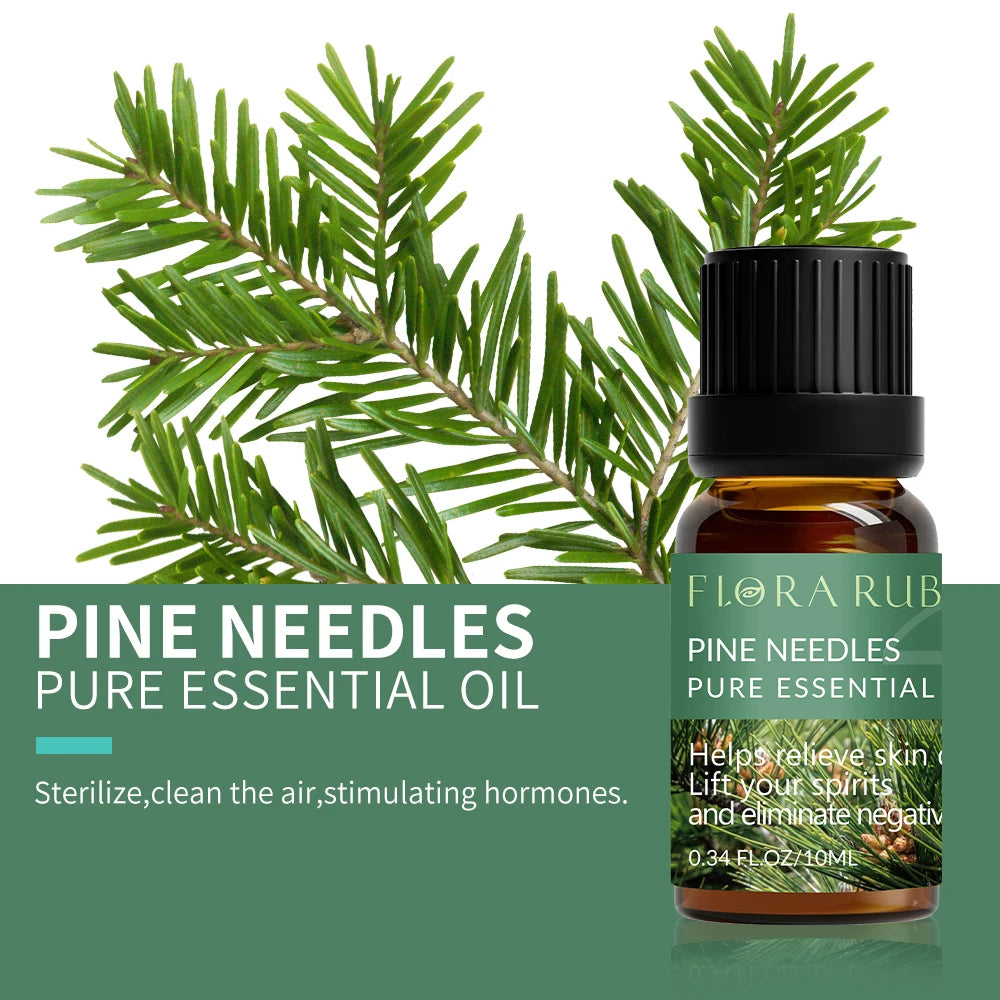 🌿 Coffret d’Huiles Essentielles Pures – 10 ml | Diffuseurs & Soins