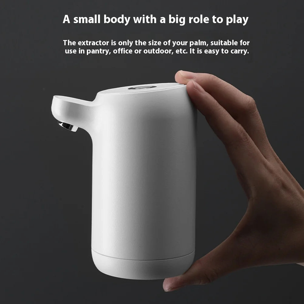 💧 Distributeur d'Eau Automatique USB Rechargeable – Pompe Électrique Portable