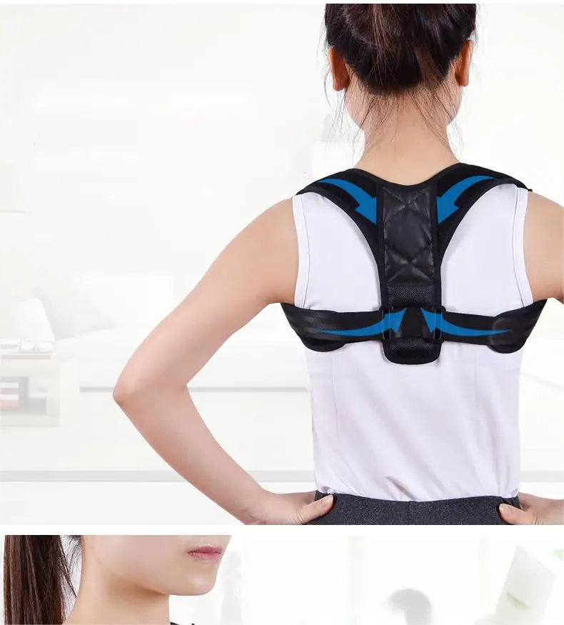 Ceinture Correctrice de Posture – Redresse-Dos Unisexe | Prévention du Dos Rond et Correction Posturale