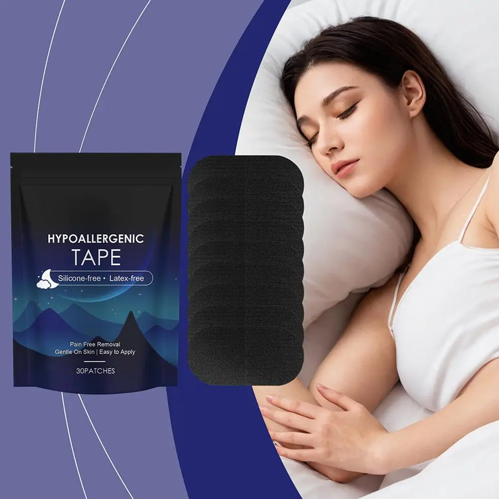 😴 Patch Anti-Ronflement – Correcteur de Respiration & Sommeil Réparateur