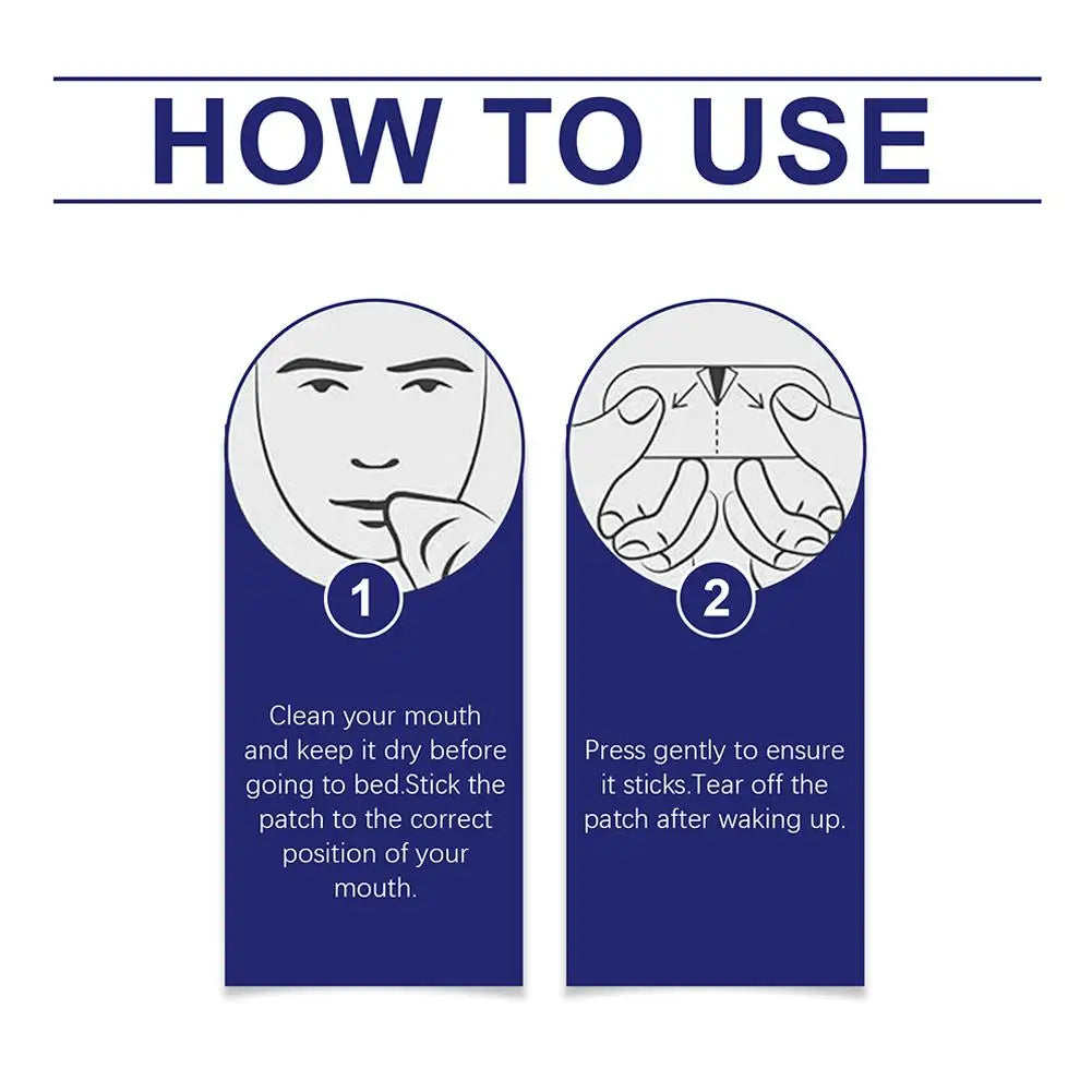 😴 Patch Anti-Ronflement – Correcteur de Respiration & Sommeil Réparateur