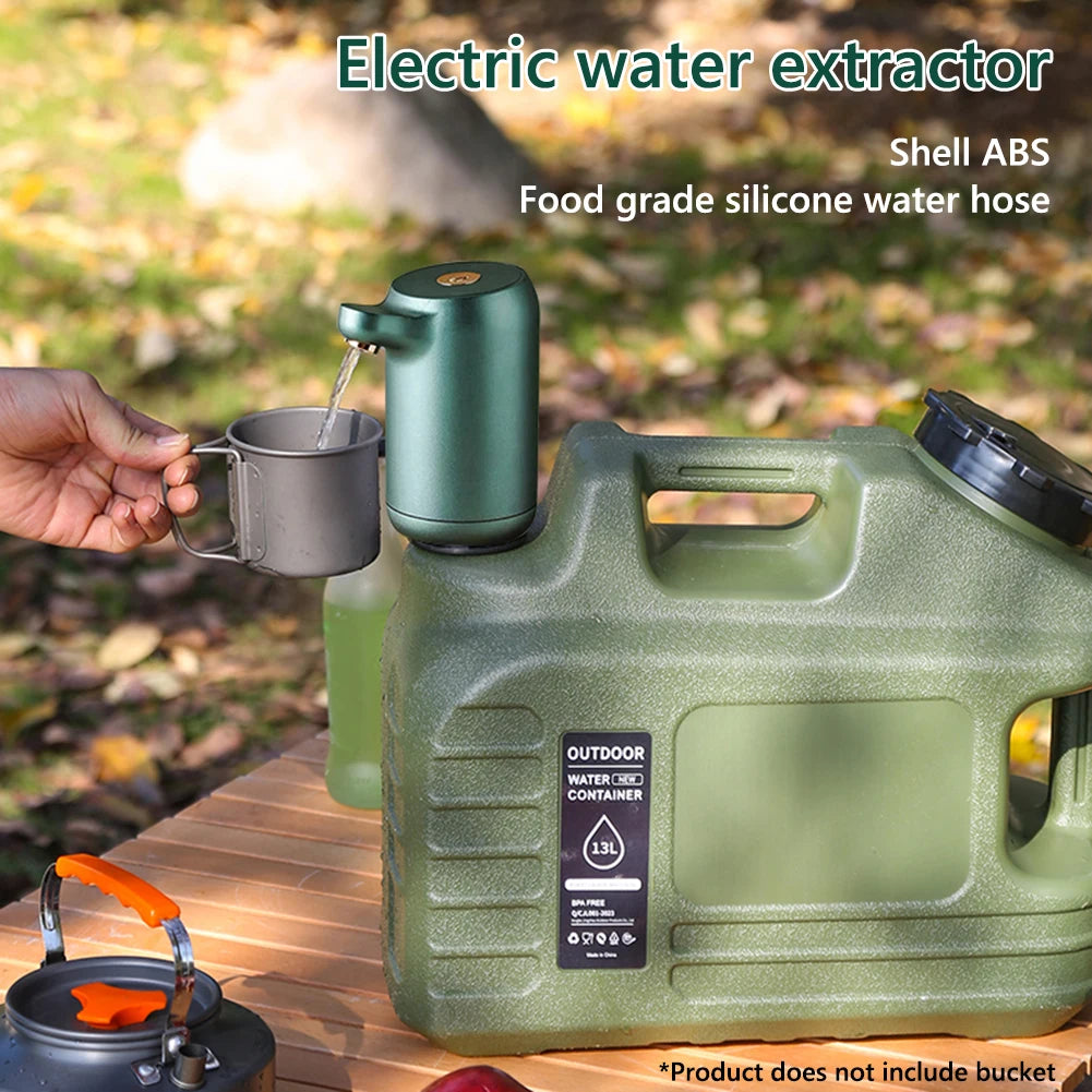 💧 Distributeur d'Eau Automatique USB Rechargeable – Pompe Électrique Portable