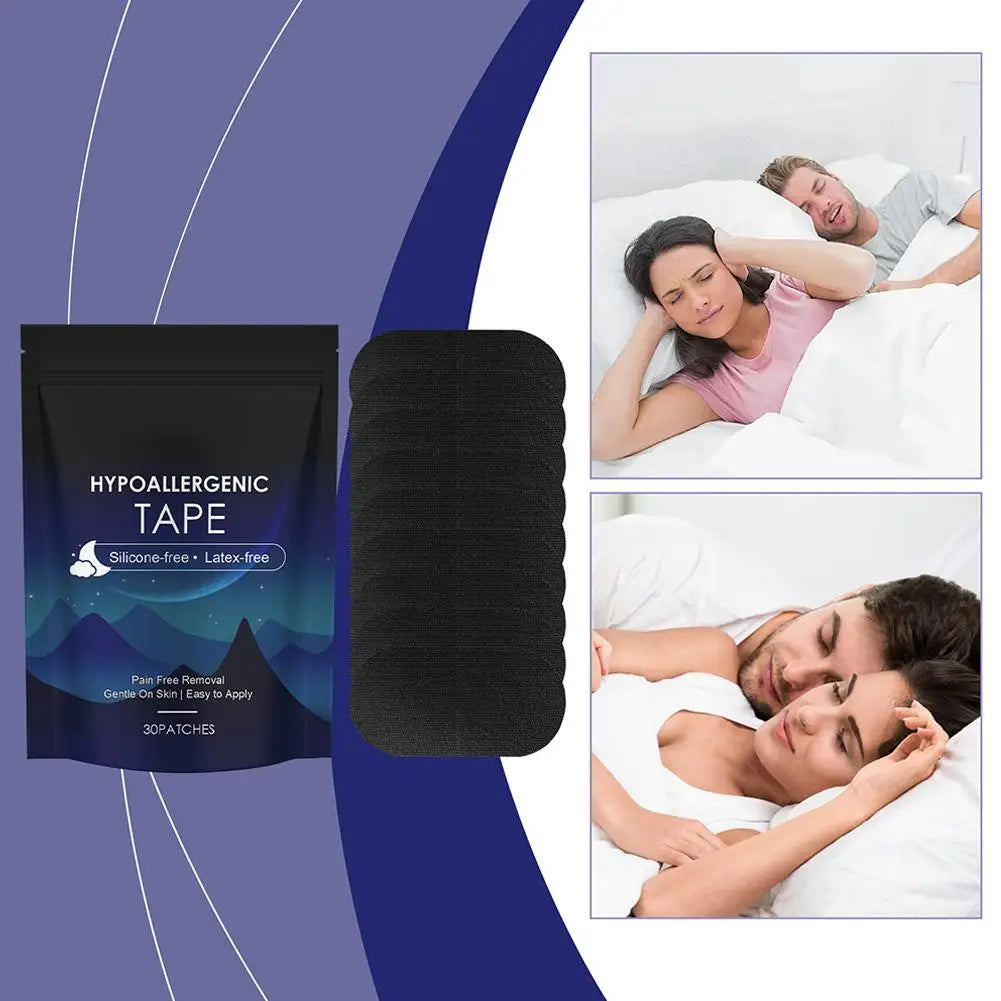 😴 Patch Anti-Ronflement – Correcteur de Respiration & Sommeil Réparateur