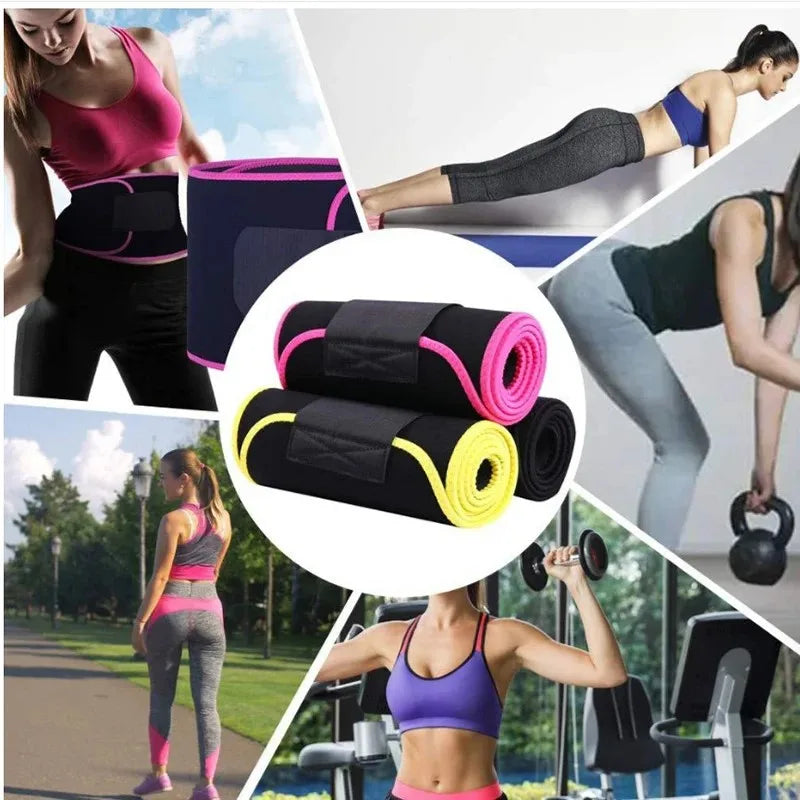 🔥 Ceinture de Sudation Sport – Brûle-Graisses & Soutien Taille