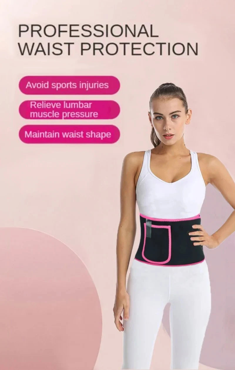 🔥 Ceinture de Sudation Sport – Brûle-Graisses & Soutien Taille