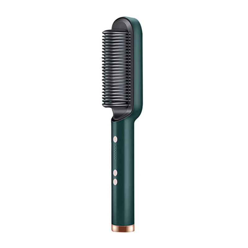 ✨ Brosse Lissante Électrique ROFAELEC – Céramique Chauffante Rapide & Antibrûlure
