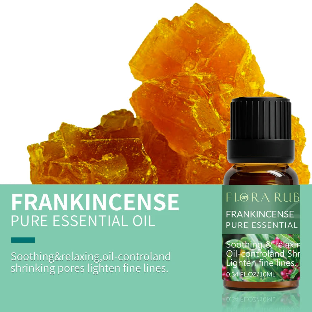🌿 Coffret d’Huiles Essentielles Pures – 10 ml | Diffuseurs & Soins
