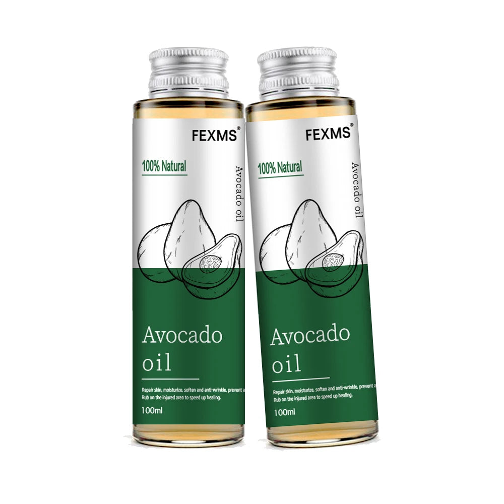 🌿 Huile d'Avocat pour Cheveux et Peau – 100 % Pure & Naturelle