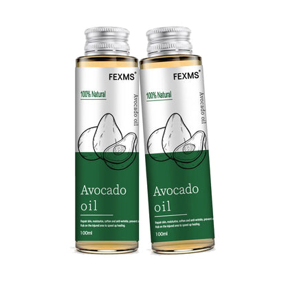 🌿 Huile d'Avocat pour Cheveux et Peau – 100 % Pure & Naturelle