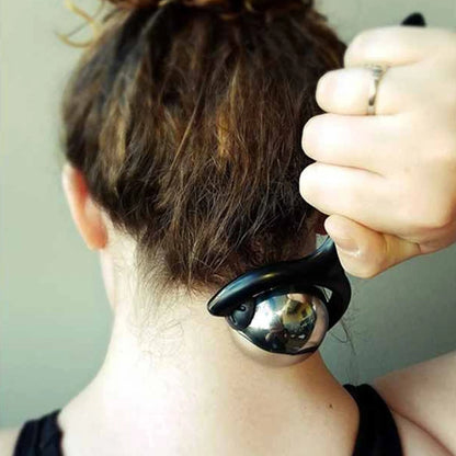 🌀 Balle de Massage à Roulettes – Soulagement des Muscles & Tensions