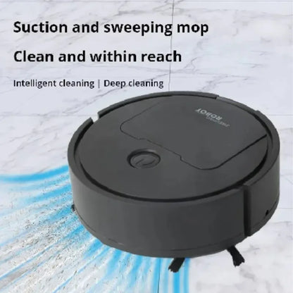 🤖 Robot Aspirateur Intelligent 3-en-1 – Aspiration, Balayage & Lavage Automatique