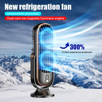 🌬️ Ventilateur de Bureau Portable – Refroidisseur d'Air 360° à 5 Vitesses