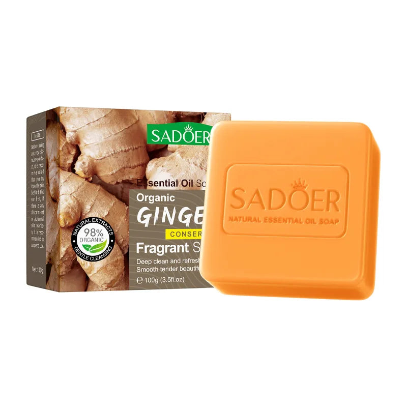 🧼 Savon Éclaircissant Artisanal – Lavande, Curcuma, Acide Kojique & Glutathione