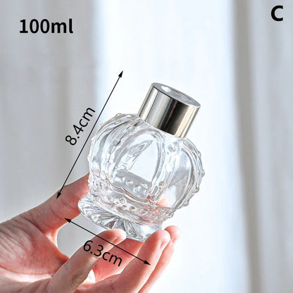 🧴 Flacon en Verre Vide pour Huiles Essentielles – 50 ml / 100 ml
