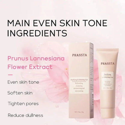 💧 Gel Exfoliant Purifiant – Nettoyant Visage Doux & Hydratant