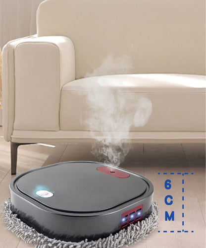🧠 Robot Intelligent 3-en-1 – Aspire, Nettoie et Lave
