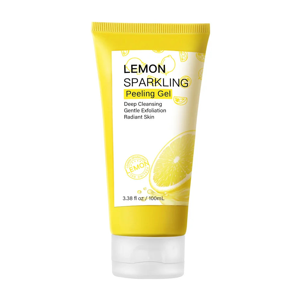 🍋 Gel Nettoyant Exfoliant au Citron – Visage Frais, Lisse & Éclatant
