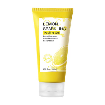 🍋 Gel Nettoyant Exfoliant au Citron – Visage Frais, Lisse & Éclatant