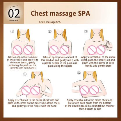 💆‍♀️ Huile de Massage Sensuelle 130ml – Détente & Plaisir Naturel