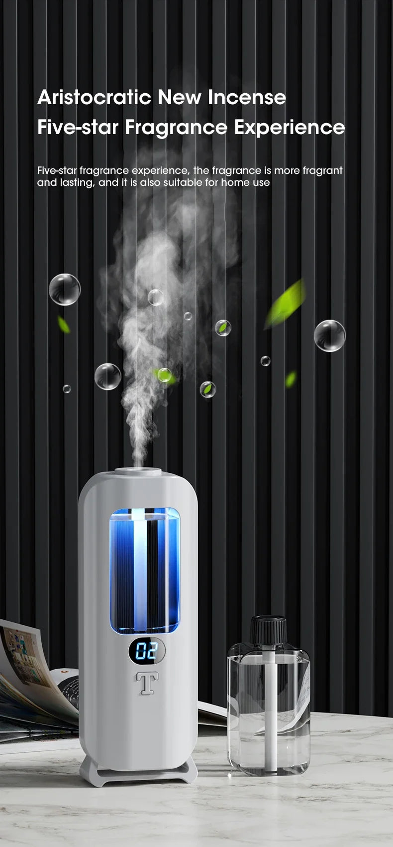 🚗 Diffuseur & Humidificateur d’Air Portable – USB, Véhicule ou Bureau