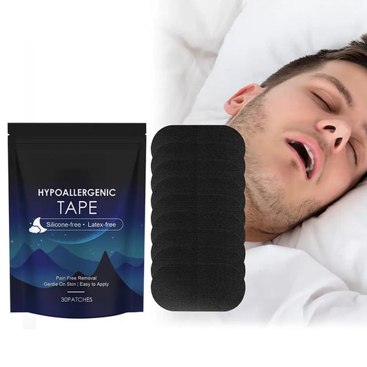 😴 Patch Anti-Ronflement – Correcteur de Respiration & Sommeil Réparateur