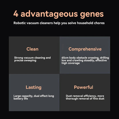 🤖 Robot Aspirateur Xiaomi MIJIA – Aspirateur & Laveur Automatique