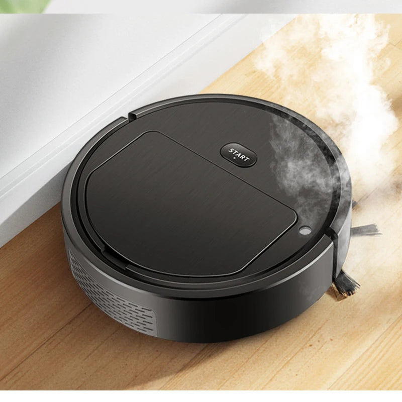 🧹 Robot Nettoyeur de Sol – Aspirateur Intelligent 3-en-1
