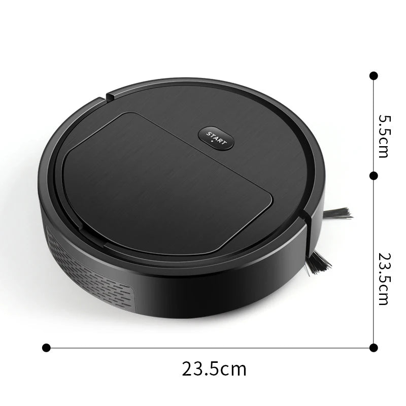 🧹 Robot Nettoyeur de Sol – Aspirateur Intelligent 3-en-1