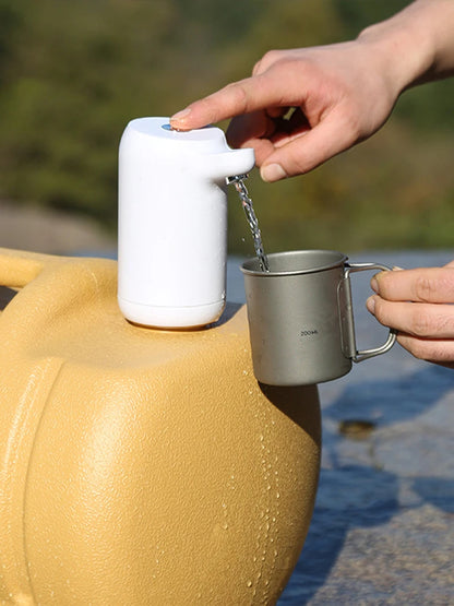 💧 Distributeur d'Eau Automatique USB Rechargeable – Pompe Électrique Portable