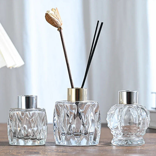 🧴 Flacon en Verre Vide pour Huiles Essentielles – 50 ml / 100 ml