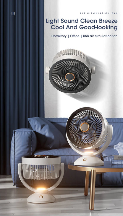 ❄️ Mini Climatiseur Portatif – Silencieux & Rechargeable
