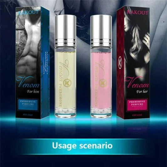 💞 Parfum aux Phéromones Érotiques 10 ml – Attraction & Séduction | Homme & Femme