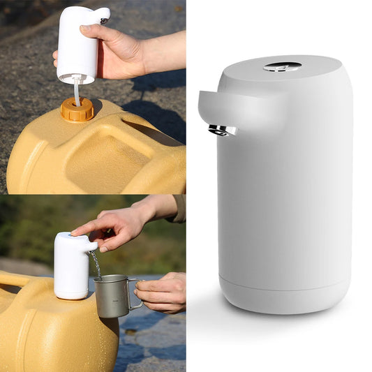 💧 Distributeur d'Eau Automatique USB Rechargeable – Pompe Électrique Portable
