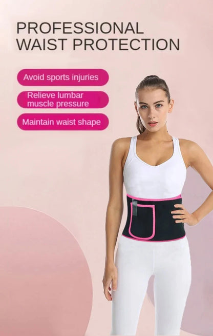 🔥 Ceinture de Sudation Sport – Brûle-Graisses & Soutien Taille