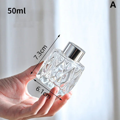 🧴 Flacon en Verre Vide pour Huiles Essentielles – 50 ml / 100 ml