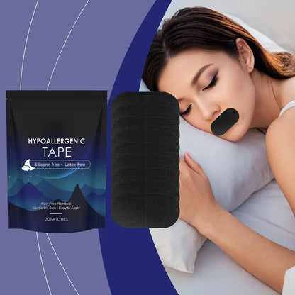 😴 Patch Anti-Ronflement – Correcteur de Respiration & Sommeil Réparateur