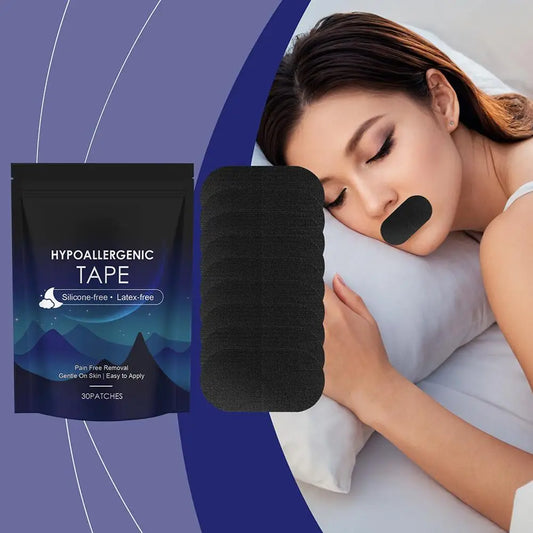 😴 Patch Anti-Ronflement – Correcteur de Respiration & Sommeil Réparateur