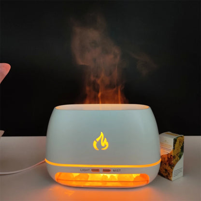 🔥 Diffuseur d'Arômes Ultrasonique Mini – Effet Flamme 3D & Brume Apaisante